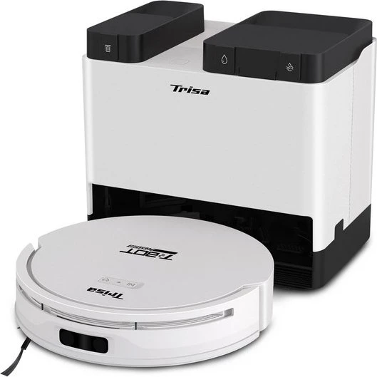 Trisa T-Bot Plus 5000 Saug-/Wischroboter inkl. Absaug-/Reinigungsstation
