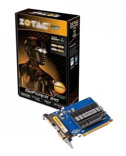 Zotac GeForce 210 Synergy Passiv, 1GB DDR3, 2x DVI