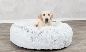 Trixie Kissen Harvey, Ø100cm, weiß