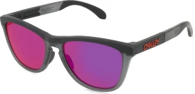 Oakley Frogskins Range Maverick Vinales Signature Series matte black-matte grey smoke/prizm road