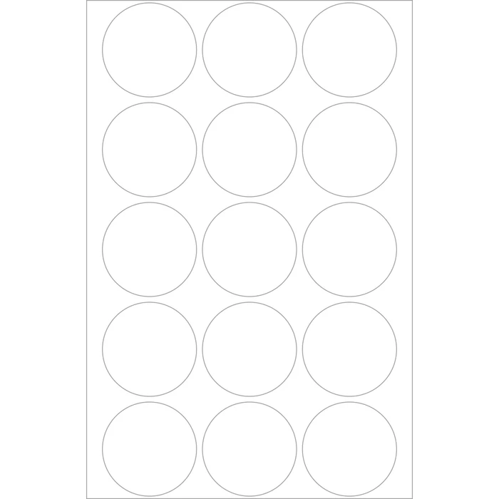 Herma Markierungspunkte 32mm weiß, 32 Blatt