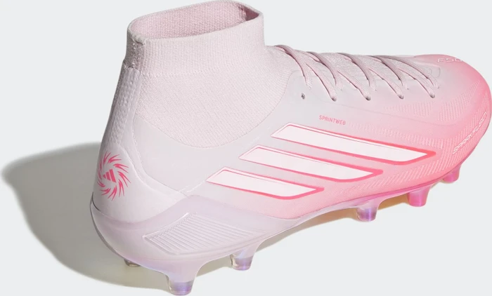adidas F50 Sparkfusion Elite Mid solar turbo/cloud white/distilled pink (Damen)