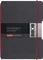 Herlitz my.book flex Notizheft, A4, Lineatur 28, Lederoptik-Wechselcover, anthrazit/rot, 40 Blatt Vorschaubild