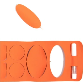 Restrap Tyre Boot Kit Flickzeug orange