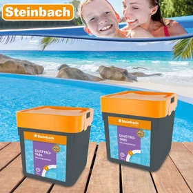Steinbach Quattrotabs Chlortabletten organisch 5kg (25x 200g)