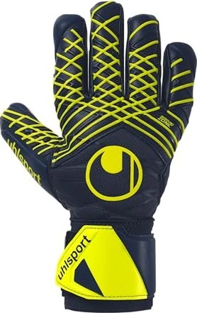 uhlsport Prediction Supersoft HN Torwarthandschuhe marine/white/fluo yellow