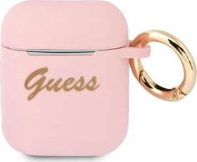 Guess Case for Airpods 1 und 2 Vintage rosa