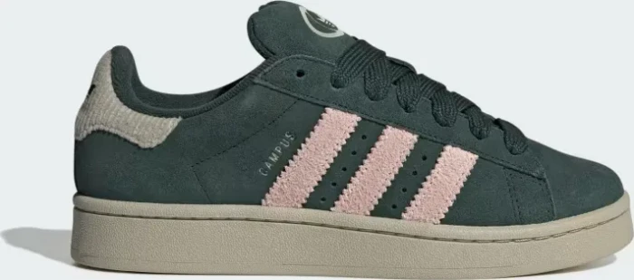 adidas Campus 00s mineral green/sandy pink/putty grey (Damen)