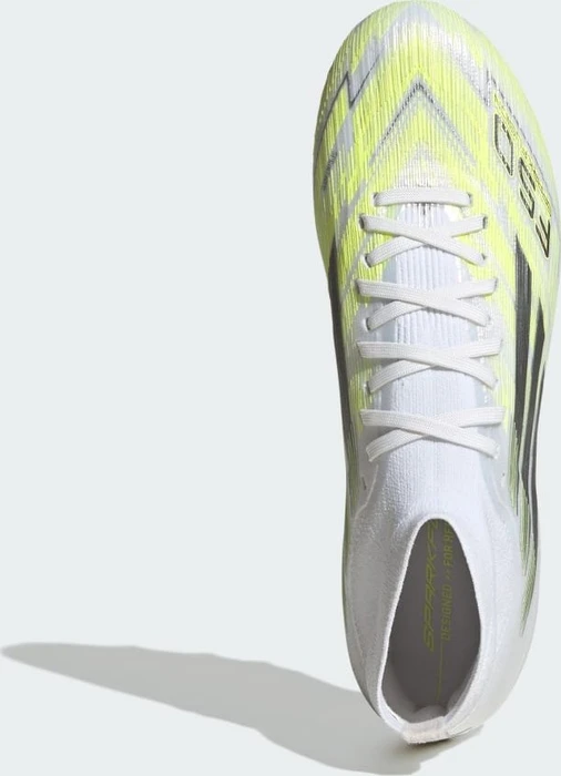 adidas F50 Sparkfusion Pro cloud white/iron metallic/hi-res yellow (Damen)