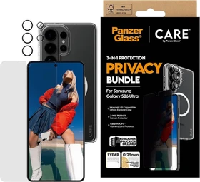PanzerGlass Care Privacy 3-in-1 Set für Samsung Galaxy S26 Ultra