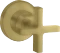 Hansgrohe AXOR Citterio Absperrventil Unterputz mit Kreuzgriff brushed brass Vorschaubild