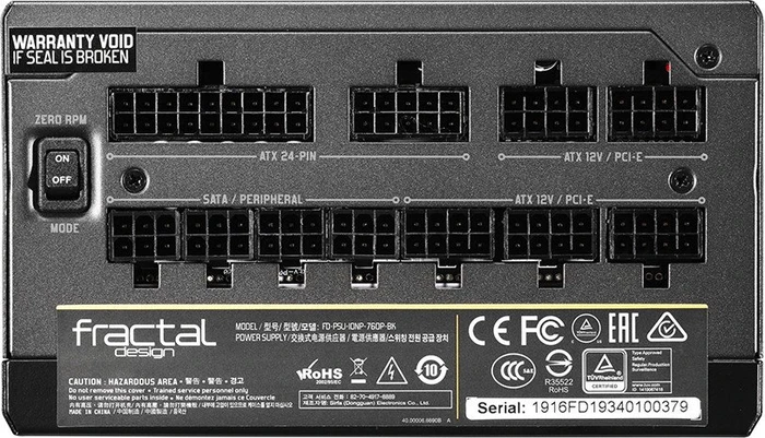 Fractal Design Ion+ 760P 760W, ATX 2.4