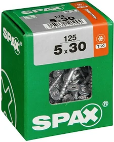 Spax WIROX A9J 4CUT T-STAR plus T20 Universalschraube, 5x30mm, 125 Stück