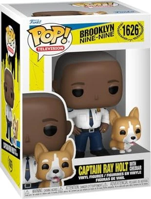 FunKo Pop! Television - Brooklyn Nine-Nine - Captain Ray Holt with Cheddar