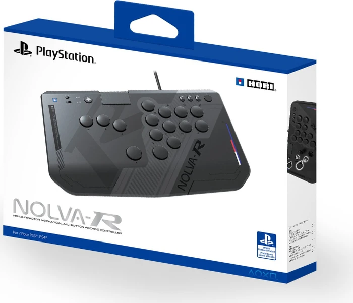 Hori NOLVA Reactor Mechanical All-Button Arcade Controller (PS5/PS4/PC)