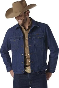 Wrangler Cowboy Cut Western Unlined Jeansjacke denim (Herren)