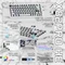 Attack Shark X82PRO HE Magnetic 75%, Comic, LEDs RGB, Outemu White Jade Magnetic, USB/Bluetooth, US Vorschaubild