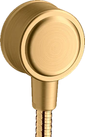 Hansgrohe Axor Montreux Wandanschluss mit Rückflussverhinderer brushed brass
