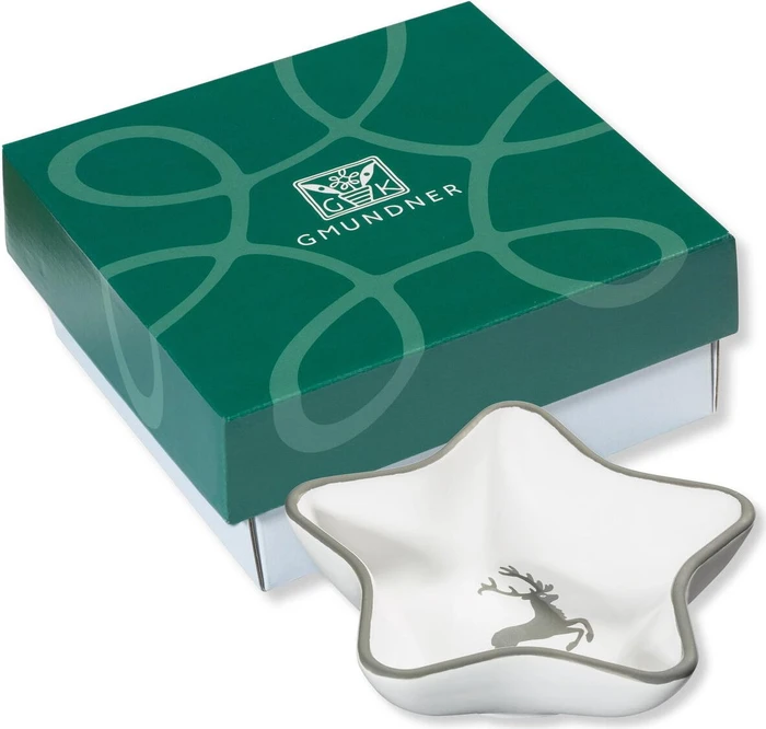 Gmundner Keramik Grauer Hirsch