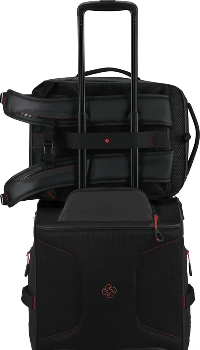 Samsonite Paradiver Light, Underseat Backpack S, Untersitz Handgepäck, Kabinentasche, Flugzeug Rucksack, 40cm, 25l, schwarz