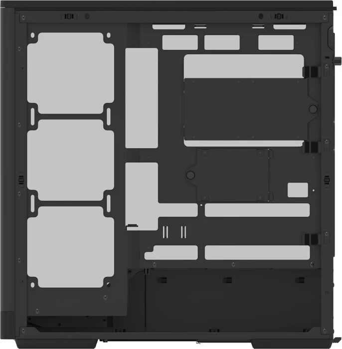 AeroCool D520A Black, Glasfenster