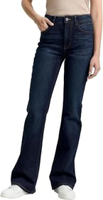 Tom Tailor Stella Bootcut Jeans dark blue denim (Damen)