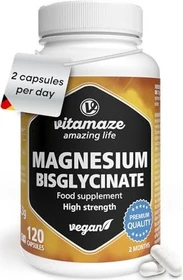 Vitamaze Magnesium Bisglycinat Kapseln, 120 Stück