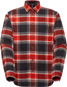 Mammut Trovat Hemd langarm black/mammut red (Herren)