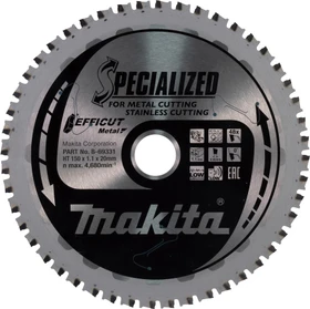 Makita Specialized Efficut Kreissägeblatt 48Z, 150x0.95x20mm, 1 Stück