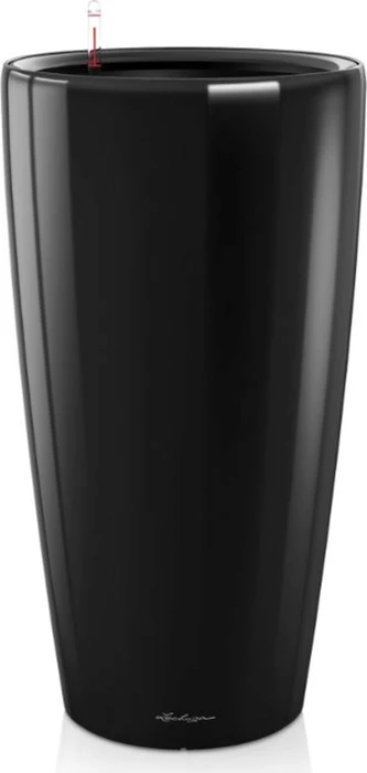 Lechuza Rondo Premium 40 schwarz hochglanz
