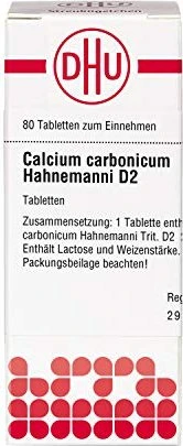 DHU Calcium Carbonicum Hahnemanni D2 Tabletten, 80 Stück