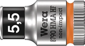 Wera 8790 HMA HF Zyklop Außensechskant Steckschlüssel 1/4", 5.5x23mm