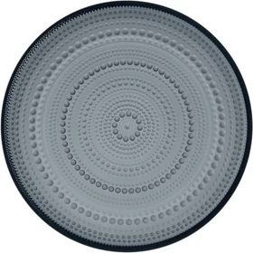 Iittala Kastehelmi Teller 24.8cm dunkelgrau