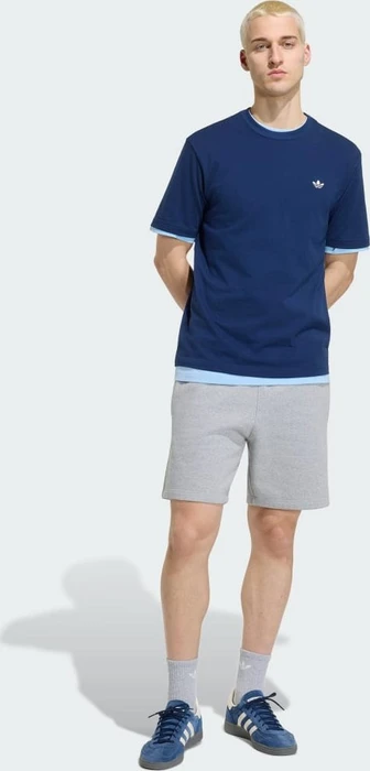 adidas Trefoil Essentials T-Shirt kurzarm night indigo (Herren)