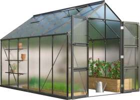 Vitavia Domus 9900 HKP 6mm Gewächshaus schwarz