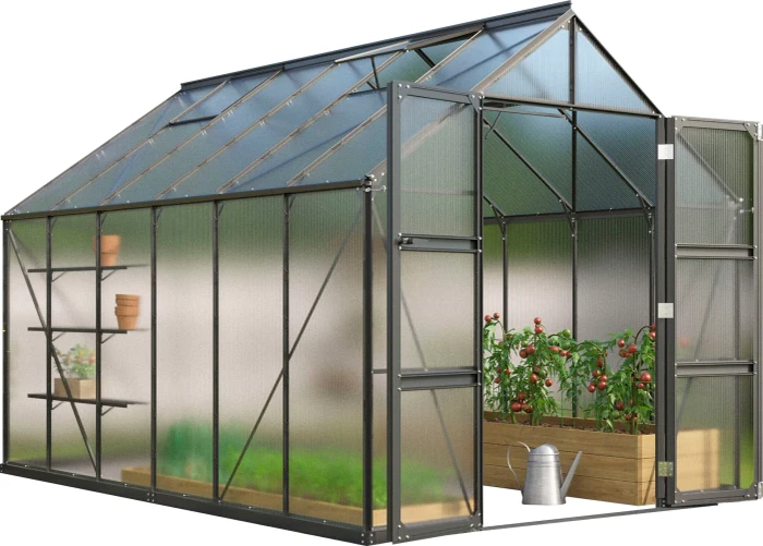Vitavia Domus 9900 HKP 6mm Gewächshaus schwarz