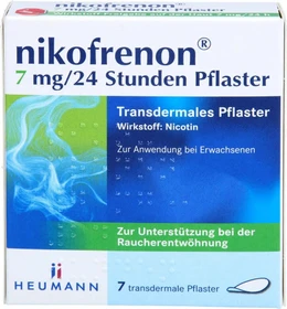Heumann Nikofrenon 7mg/24 Stunden Pflaster, 7 Stück
