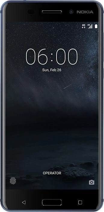 Nokia 6 Single-SIM blau