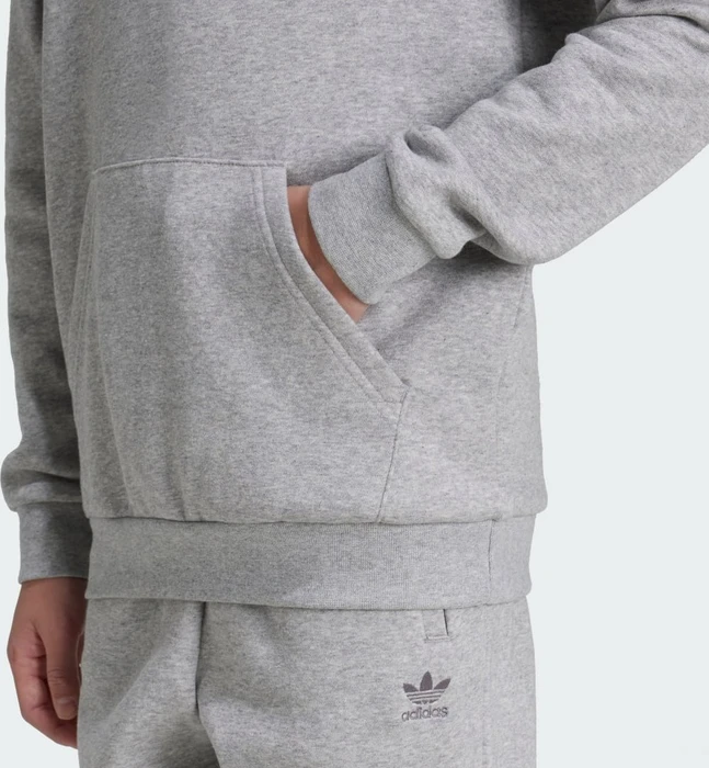 adidas Kids Hoodie medium grey heather (Junior)