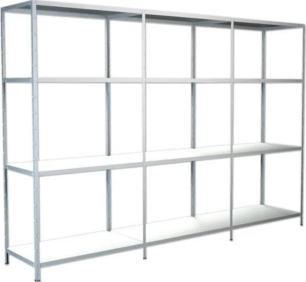 Schulte Lagertechnik PowerMAX Schwerlastregal 300x180x35cm weiß