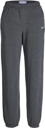 JJXX Abbie Trainingshose lang dark grey melange (Damen)