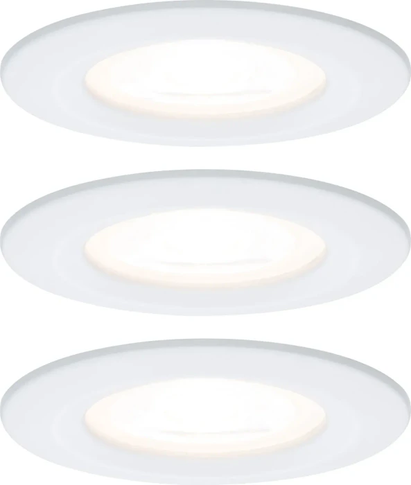 Paulmann LED Nova rund starr GU10 Alu 6.5W Einbauleuchte