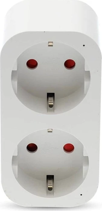 Nedis Smart Stecker 2-fach, 3680W, Typ F, Smart-Steckdosenleiste