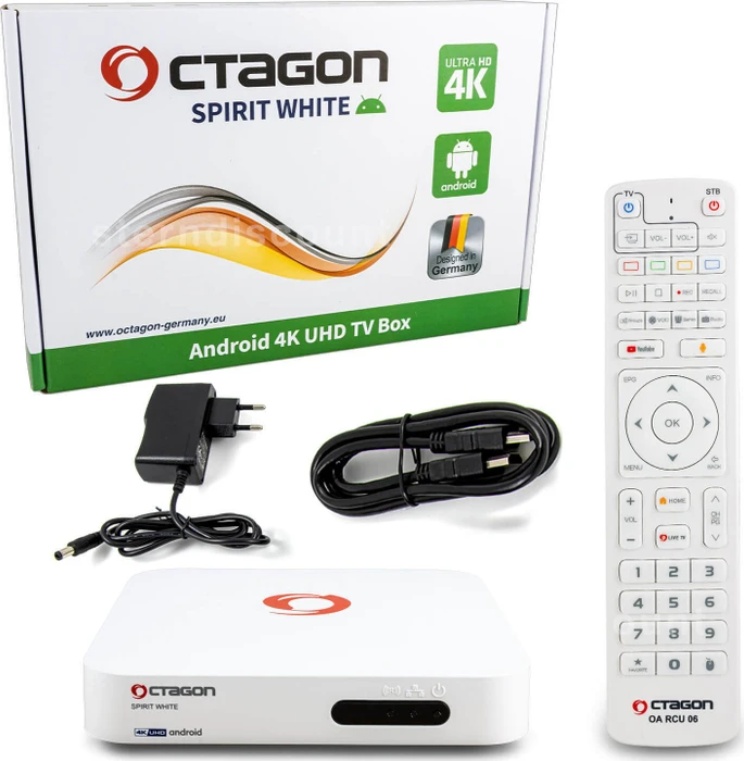 Octagon Spirit White Edition 4K UHD
