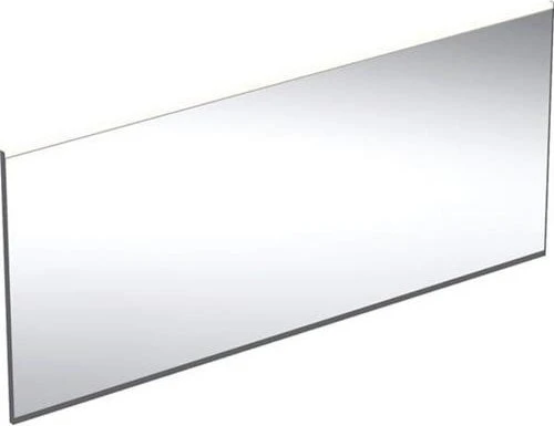 Geberit Option Plus Square Lichtspiegel 160x70x3.5cm, schwarz matt/Aluminium eloxiert
