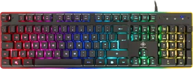 Deltaco Gaming Running RGB, schwarz, USB, UK