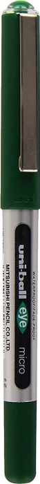 Uni-Ball Eye Micro UB-150 Tintenroller (Mine) grün/silber