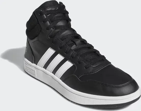 adidas Hoops 3.0 Mid Classic Vintage core black/cloud white/grey six