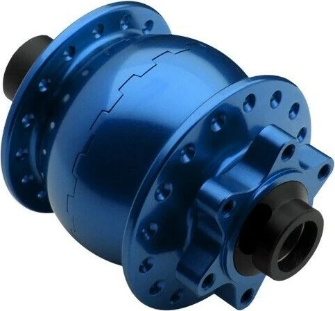 SON 28 15 disc 6-Loch 32 Loch Nabendynamo blau eloxiert
