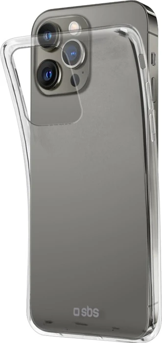 SBS Mobile Skinny Cover für Apple iPhone 13 Pro Max transparent